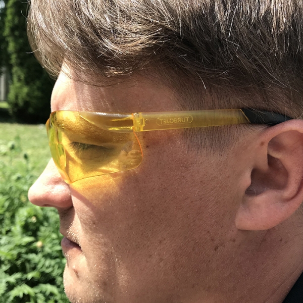 ОКУЛЯРИ ЗАХИСНІ GLOBAL VISION TURBOJET AMBER LENS
